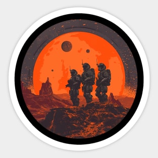 starship troopers Sticker